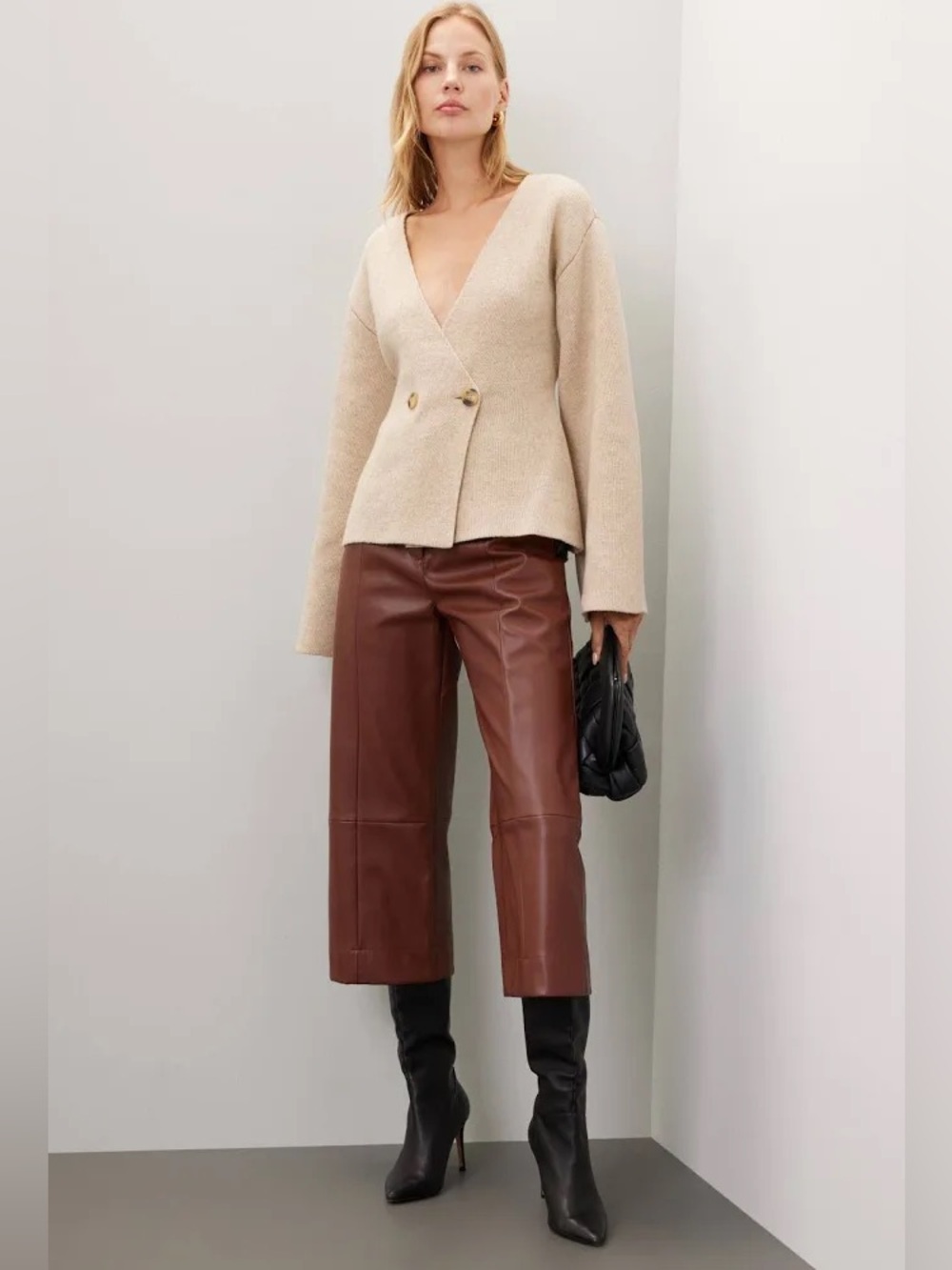 Jason Wu x RTR - Wide Leg Vegan Leather
Pants